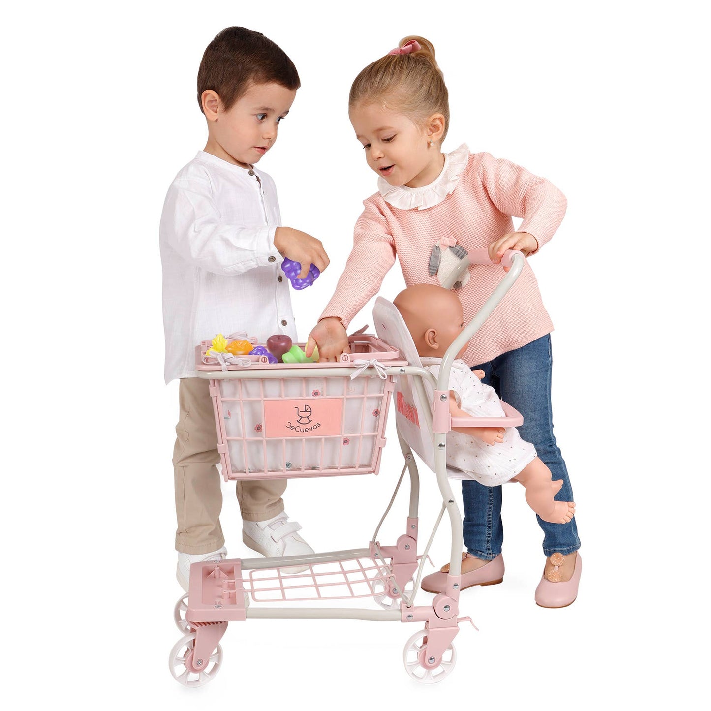 52179 Supermarktwagen mit Babytrage