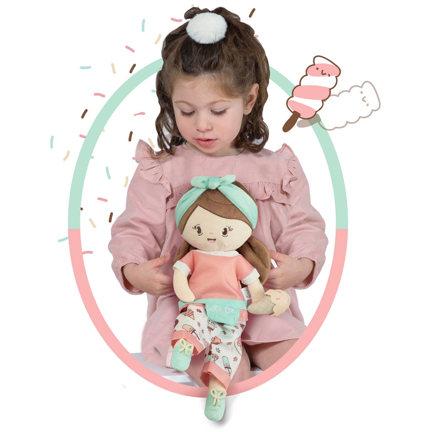 20048 „SÜSSE“ KUSCHELPUPPE