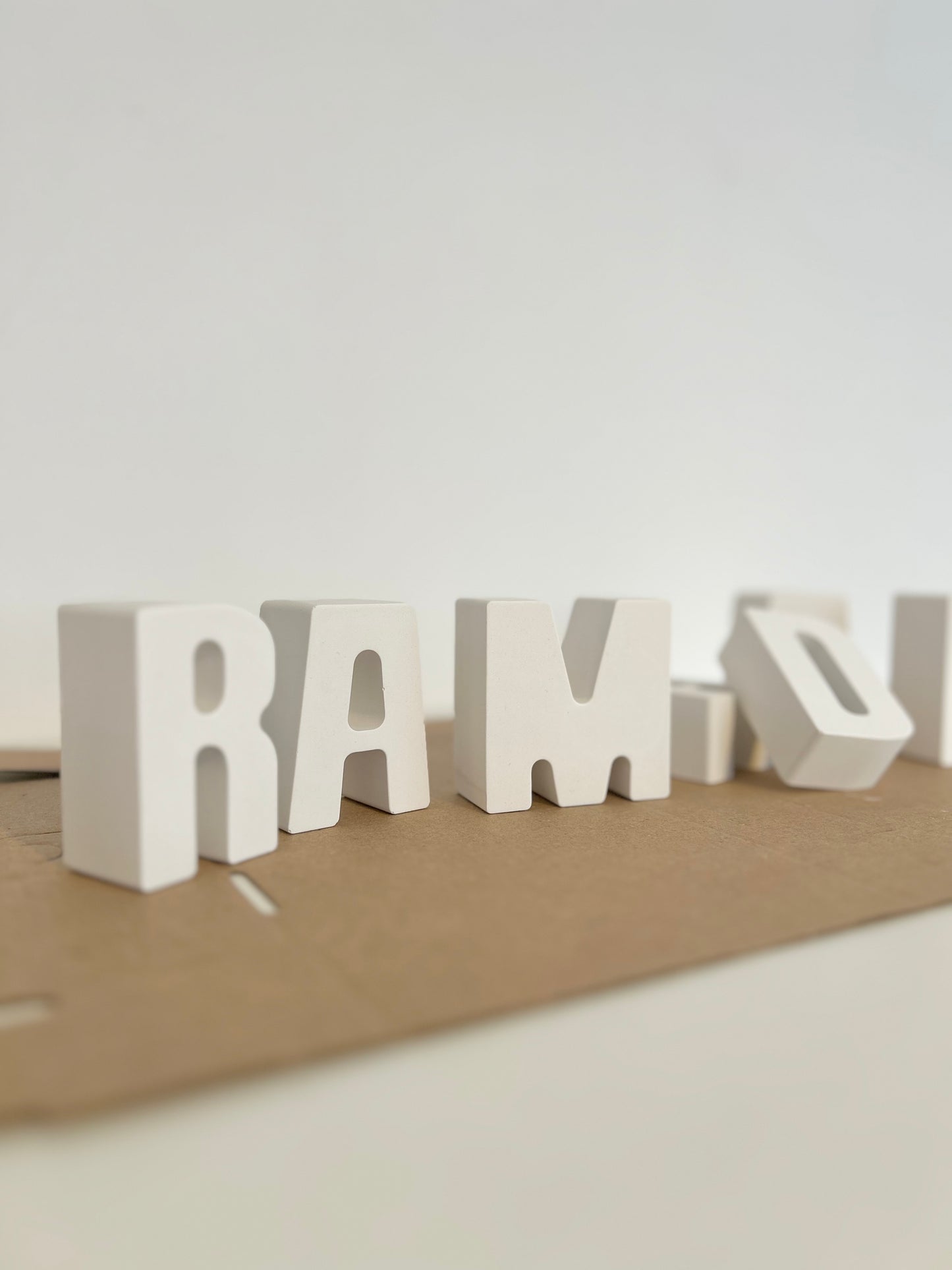 RAMADAN Buchstaben zum Bemalen