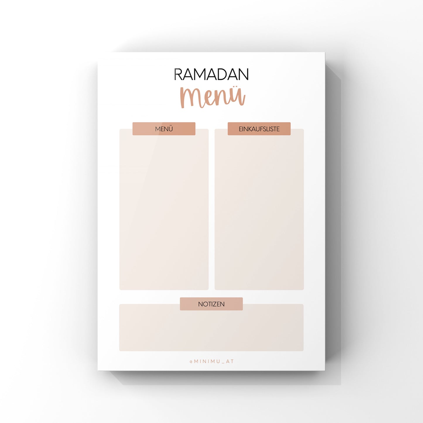 Ramadan Planer Set