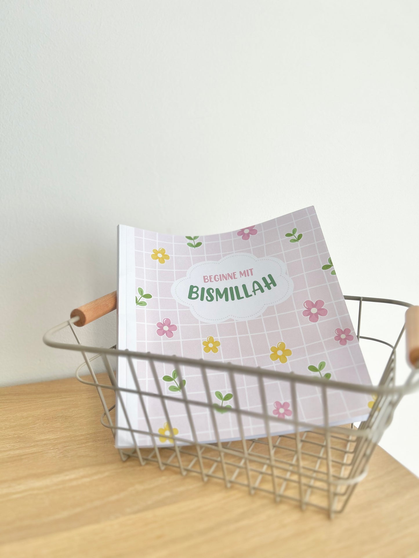Bismillah-Notizbuch / Rosa