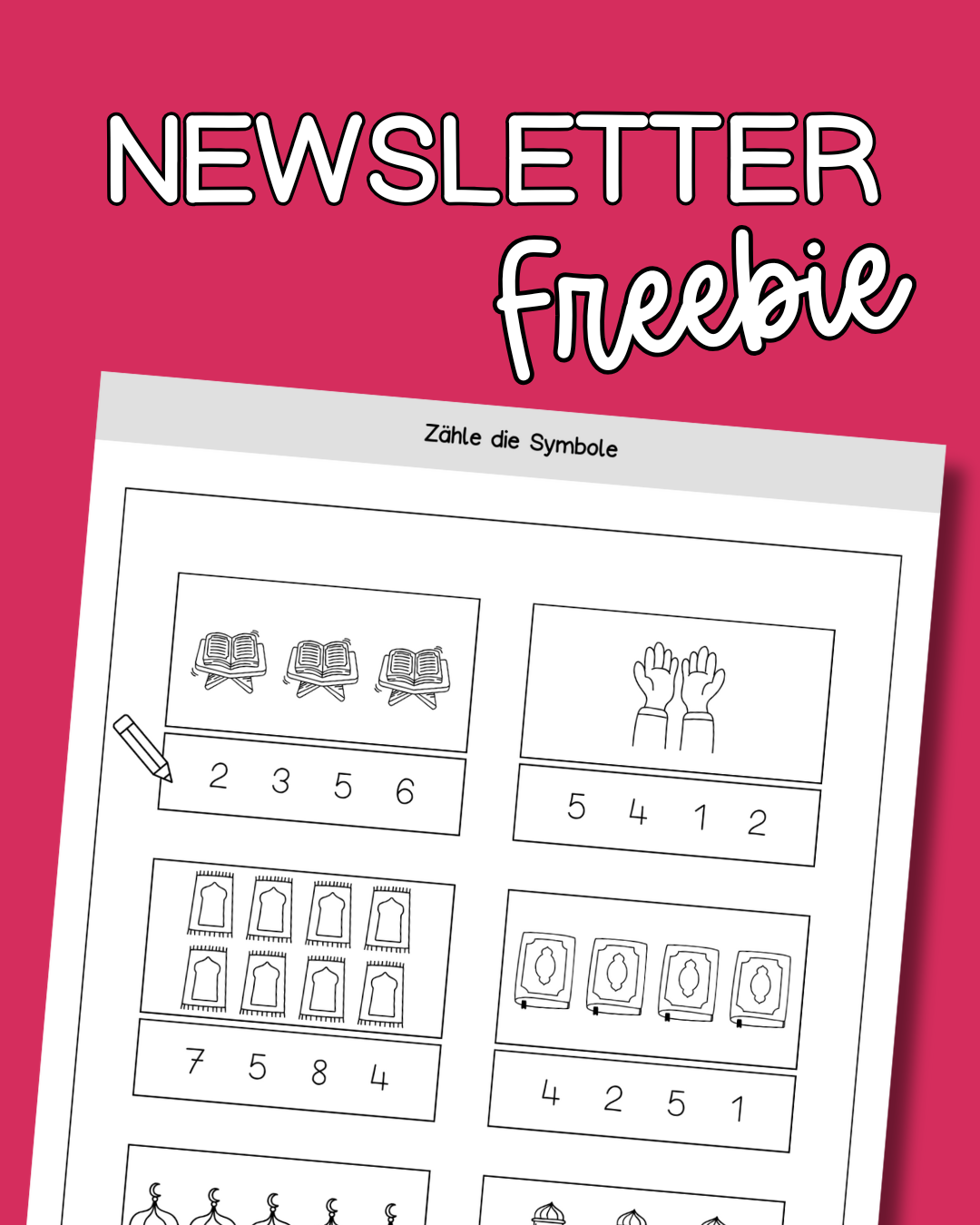 Probierseiten aus dem neuen Ramadan-Mitmachbuch 2026