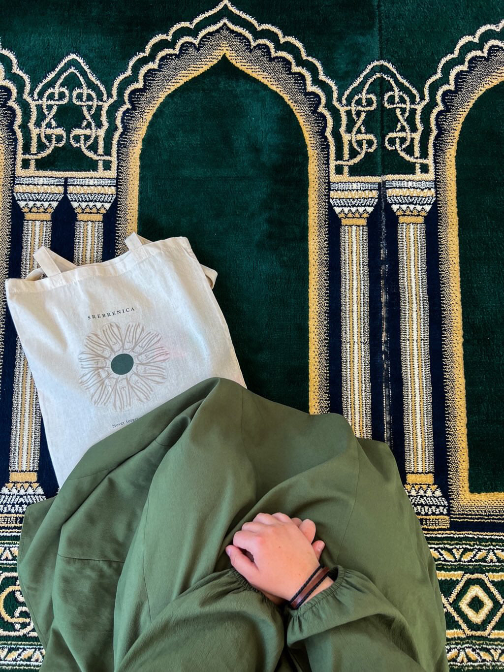 Srebrenica Baumwollbeutel