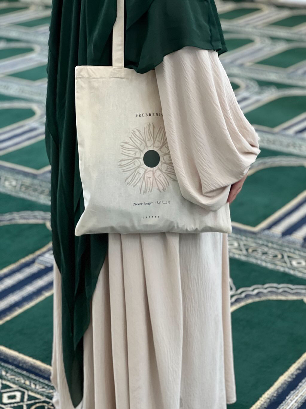 Srebrenica Baumwollbeutel
