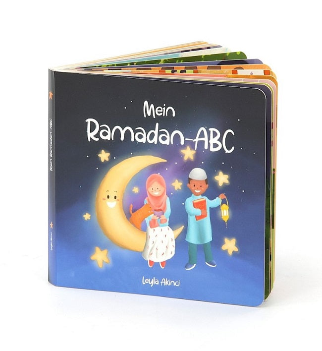 Mein Ramadan-ABC | Ramadan Buch für kleine Muslime | Pappbilderbuch
