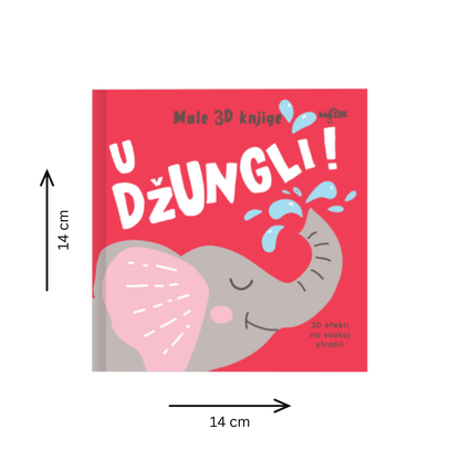 U džungli - Male 3D knjige