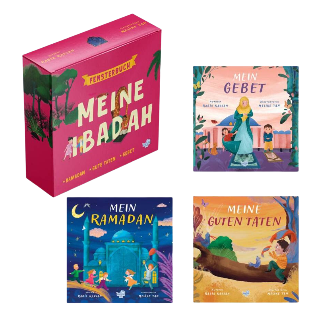 Meine Ibadah - 3 Bücher mit Klappen/Fenstern im Set