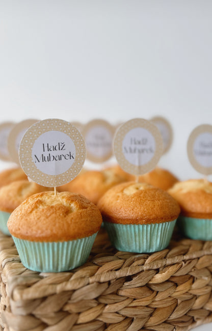 DIY Hajj Muffin Topper