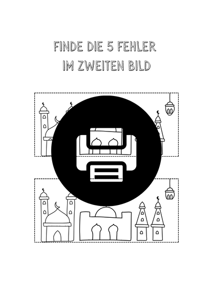 Ramadan Bastelvorlagen (21 Seiten) zum Ausdrucken