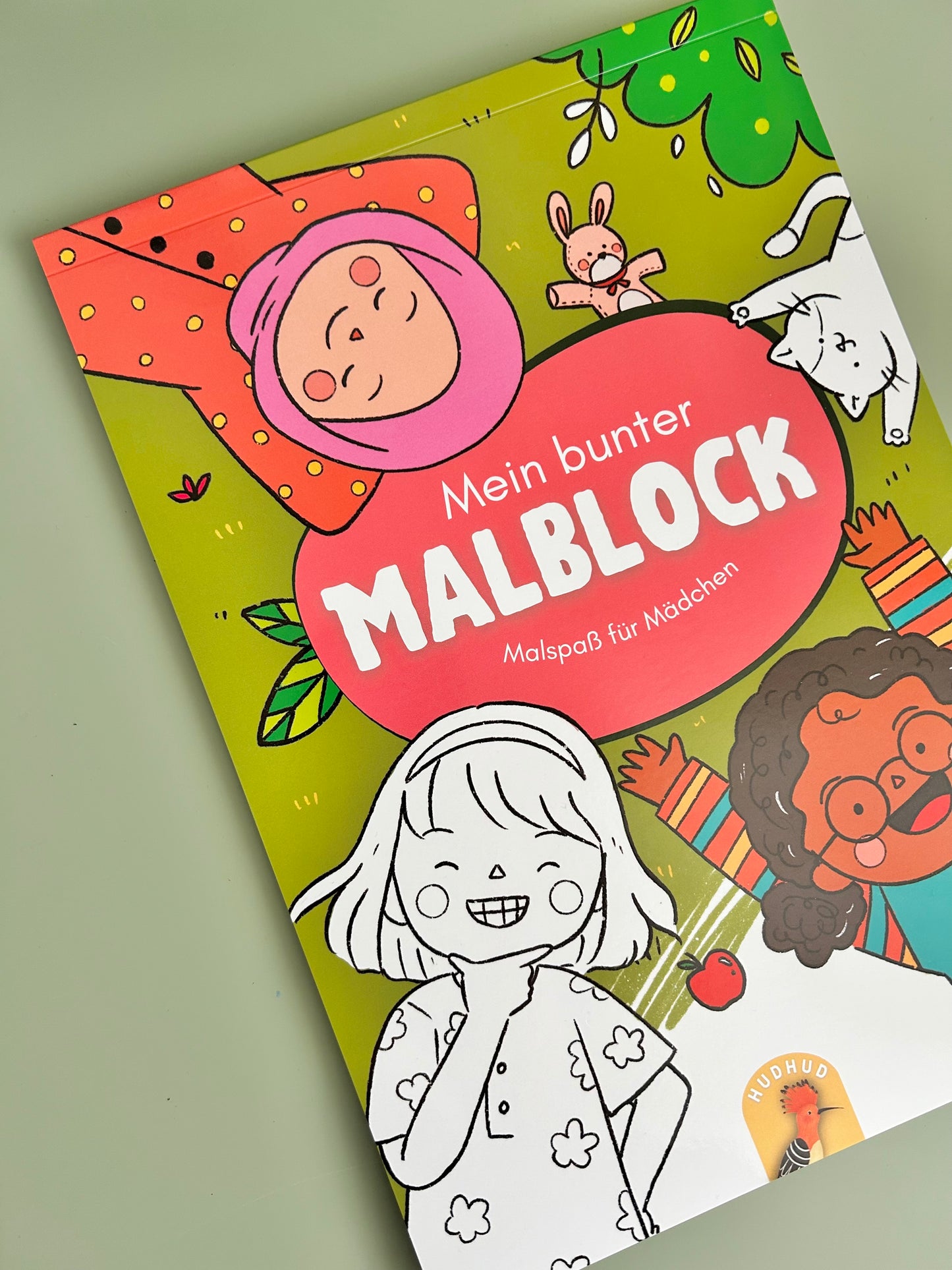 Mein bunter Malblock - Malspaß für Mädchen