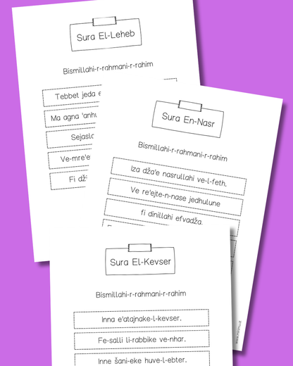 Sure lernen - Zeile für Zeile (Gratis PDF)