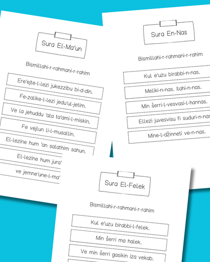 Sure lernen - Zeile für Zeile (Gratis PDF)