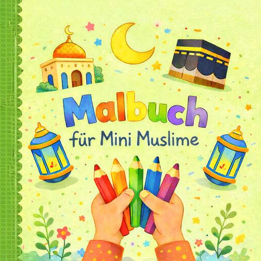 Malbuch für Mini Muslime