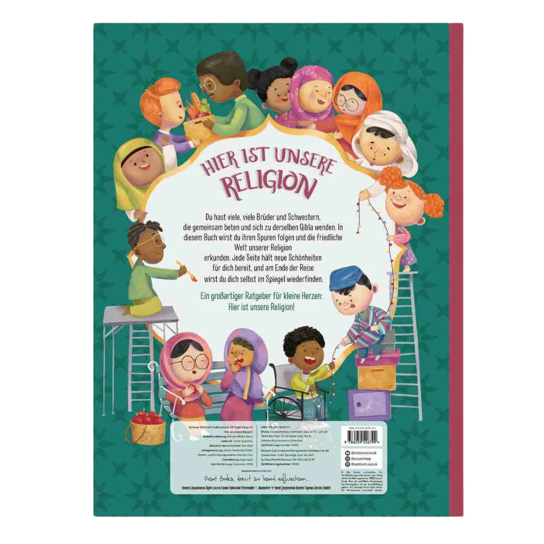 Hier ist unsere Religion