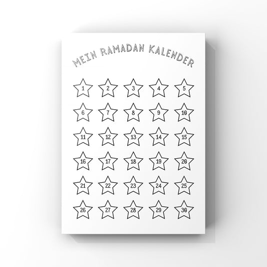 Ramadan Kalender "Sternchen"