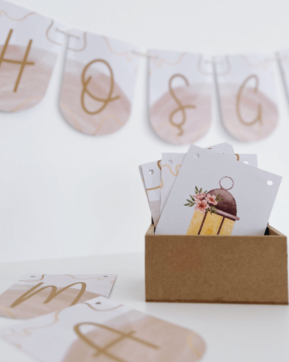 DIY Ramazan Girlande zum Ausdrucken