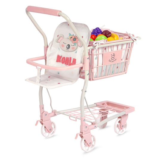 52179 Supermarktwagen mit Babytrage