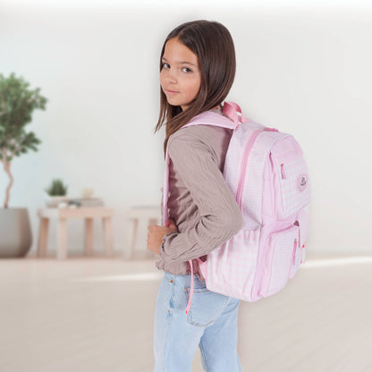 10346 NIZA Schulrucksack mit mehreren Taschen